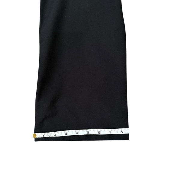 Eileen Fisher System Washable Stretch Crepe Straight Pant Size medium Black - Picture 4 of 8